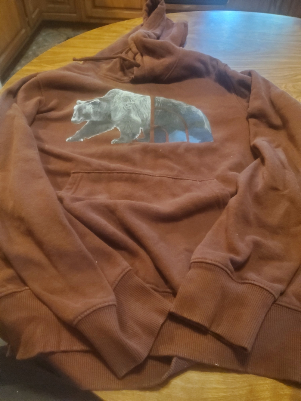 Unisex north face hoodie size small